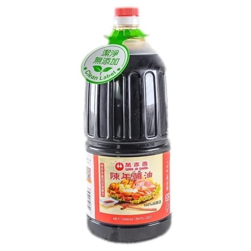 Molho de Soja Shoyu Especial Wan Ja Shan 1500ml