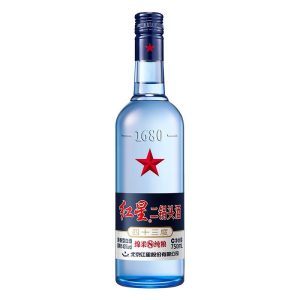 Baijiu Chinês Red Star Erguotou PREMIUM 750ml